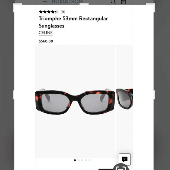 Celine Triomphe 53mm Sunglasses - Picture 8 of 8